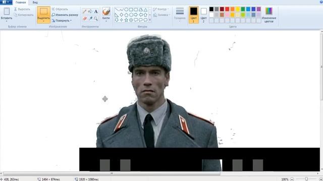 Пытаюсь фотошопить в Paint. смотреть онлайн