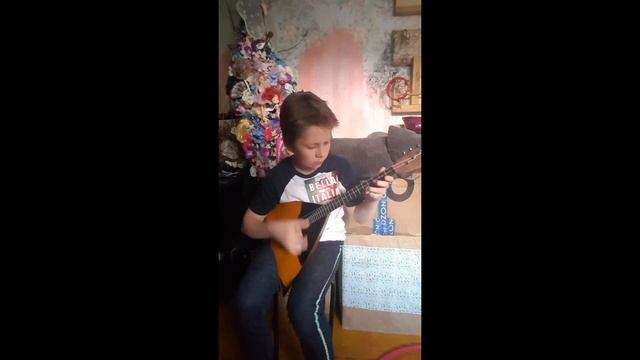 Василий Четин, г. Сергиев Посад, Неаполитанская тарантелла (Tarantella Napoletana). Балалайка. смотреть онлайн