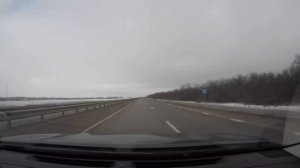 Дорога из Пятигорска в Москву (Трассы Р-217 «Кавказ» и М-4 «Дон»), 1500км / Time lapse