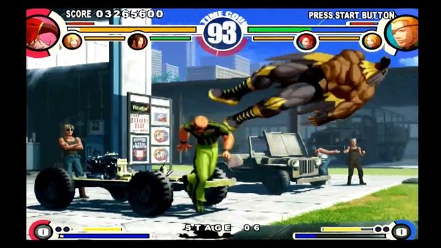 History of...Gato: The King of Fighters XI: Garou MOTW Team Playthrough & Ending (PS2) смотреть онлайн
