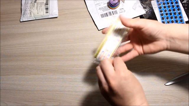 Посылка с Али. Товары для рукоделия ленты, кнопки смотреть онлайн