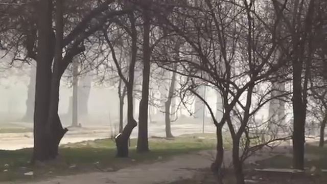 Кадры с уличных боев 03.04.2022