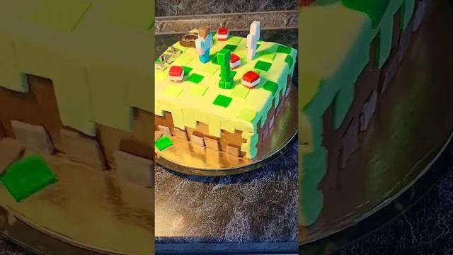 торт Minecraft на заказ Ростов-на-Дону. смотреть онлайн