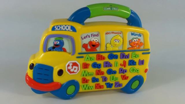 Fisher-Price Mattel Elmo & Friends Talking Alphabet Sesame Street School Bus смотреть онлайн