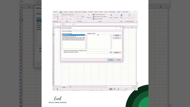 Crear lista personalizada - Microsoft EXCEL смотреть онлайн
