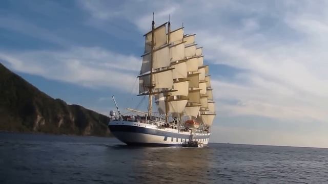 2. St.Lucia. Фотосессия Royal Clipper смотреть онлайн