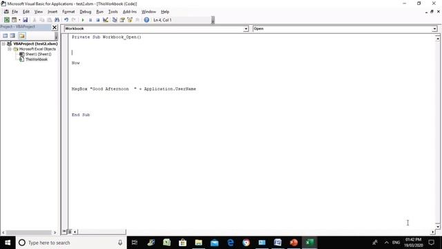 Excel VBA Excel Username feature universal VBA code смотреть онлайн