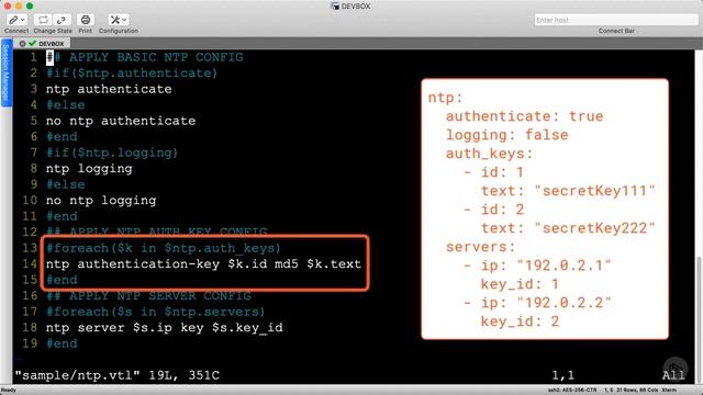 11 Demo Developing VTL Templates without DNA Center смотреть онлайн