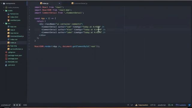 React Passing Multiple Props (031) смотреть онлайн