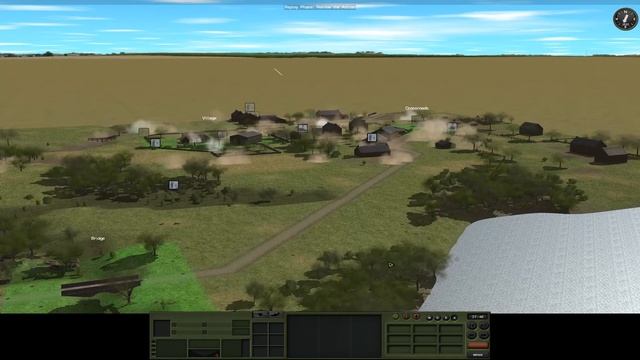 Combat Mission: Red Thunder - Soviet Campaign Ep. 3 - Village Assault! смотреть онлайн