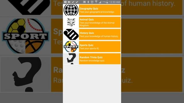 Random Knowledge Trivia App (Android: Java) смотреть онлайн