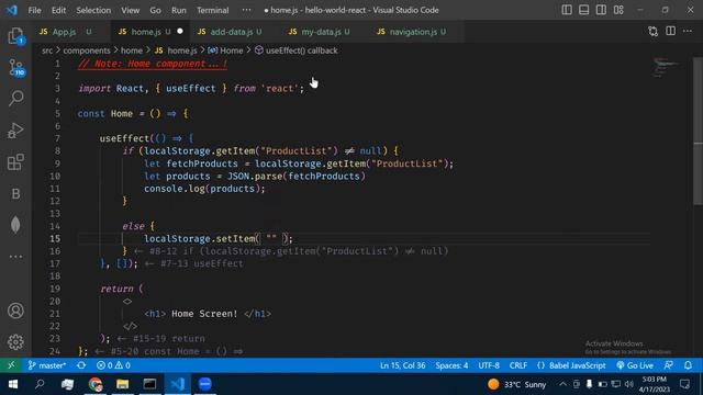 E-commerce Project with React & Local Storage. Topic: Add products in local storage (Part-6) смотреть онлайн