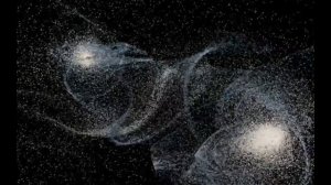 Слияние Галактик Млечный путь и Туманность Андромеда.