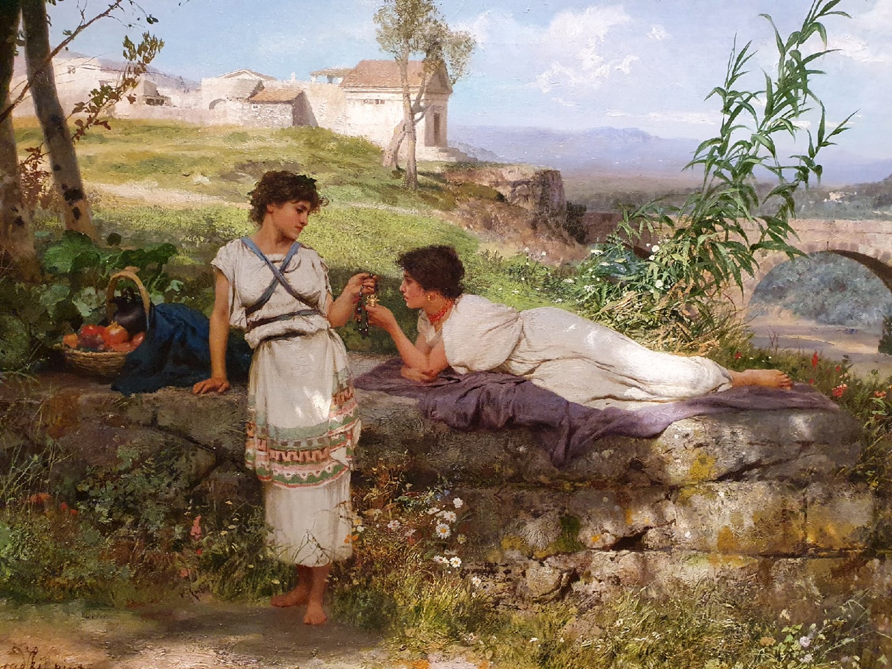 На выставке "Генрих Семирадский. По примеру богов". Третьяковская галерея. 01.05.2022 г. смотреть онлайн