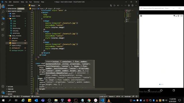 React Native Swiper смотреть онлайн
