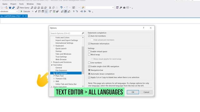 How to Enable Line Numbers in SQL Management Studio смотреть онлайн