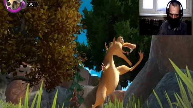 Мы продолжаем проходить игру Ice Age Scrat’s Nutty Adventure ( 3 часть ) смотреть онлайн