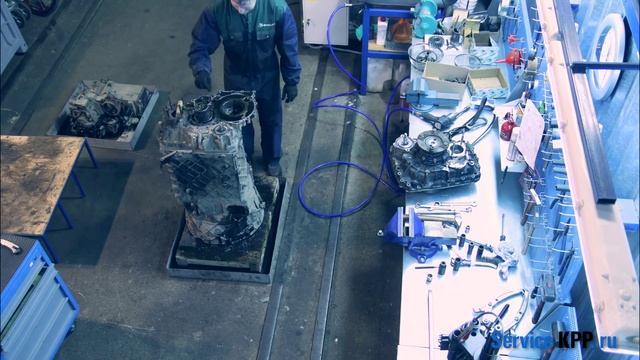 Ремонт коробки ZF смотреть онлайн