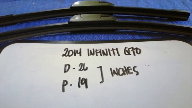 ? ? 2014 Infiniti Q70 Wiper Blade Replacement Size ? смотреть онлайн