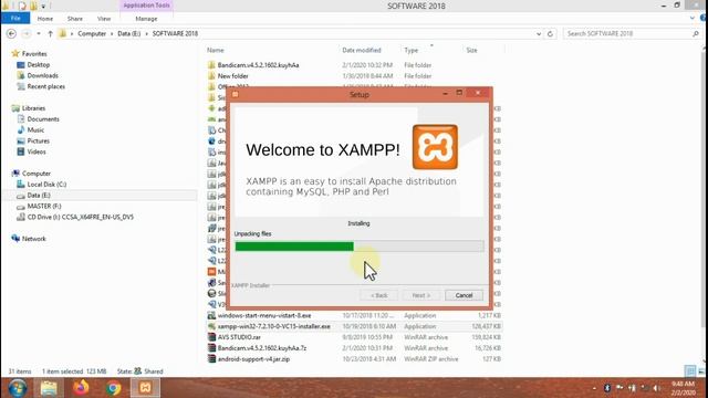 TERBARU CARA INSTALL XAMPP - PhpMyAdmin смотреть онлайн