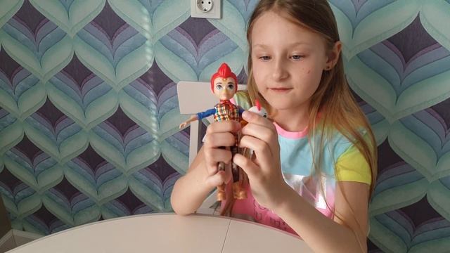 Куклы Энчантималс- мальчики:ежик Хаксби и петушок Редвард!Обзор и распаковка ENCHANTIMALS.