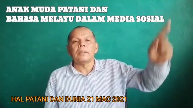Hal Patani dan Dunia: Anak muda Patani dan bahasa Melayu dalam media sosial@AstoraJabatChannel смотреть онлайн