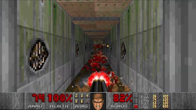 Final Doom - Tnt: Evilution Map 9: Stronghold (UV-100%) [Crispy Doom] смотреть онлайн