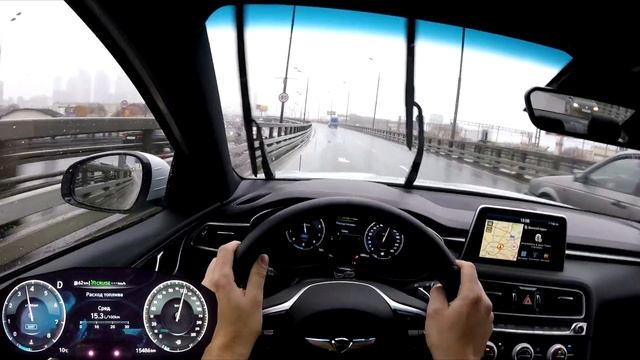 Genesis G70 - POV Test Drive. Driver’s Eye