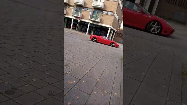 Ferrari F360 spider in rot super Wetter смотреть онлайн