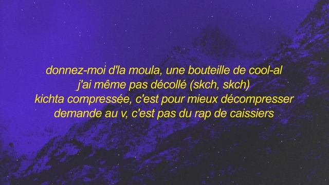 Heuss L'enfoiré - Moulaga Ft. JuL (sped Up/tiktok Version) Lyrics | En Survet Dans L'carré