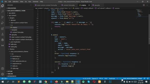 126 Custom Plugin development woocommerce wordpress | Save the message using wp insert post смотреть онлайн