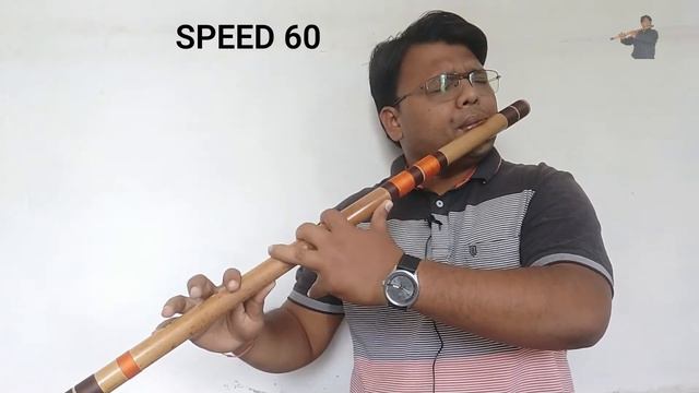 SARGAM Practice For Beginner | Flute Practice Sa Re Ga Ma | Metronome 60 bpm | смотреть онлайн