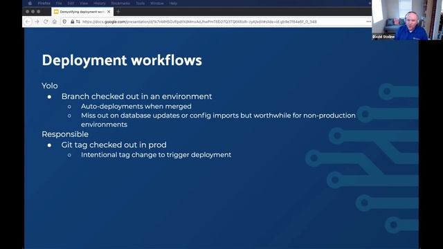 Demystifying deployment workflows смотреть онлайн