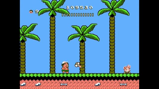 Hudson Adventure Island 2 NES   Прохождение