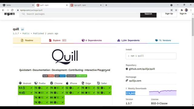 quill textEditor for Angular смотреть онлайн