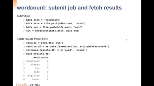 Using R with Hadoop смотреть онлайн