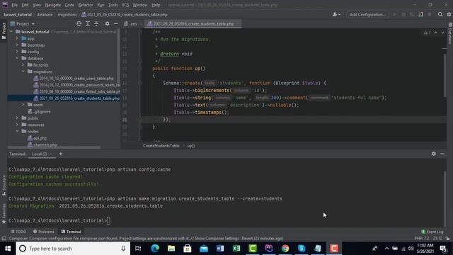 #3 Laravel For Beginners - Database Connection (mySql), Migrations, Seeders смотреть онлайн