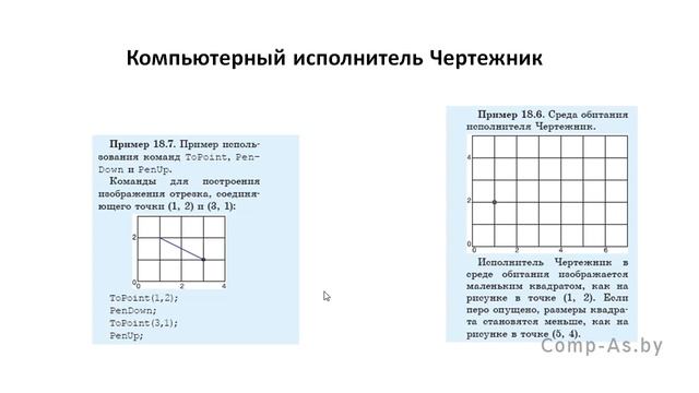 информатика 6 класс. §18 Среда программирования и компьютерный исполнитель смотреть онлайн