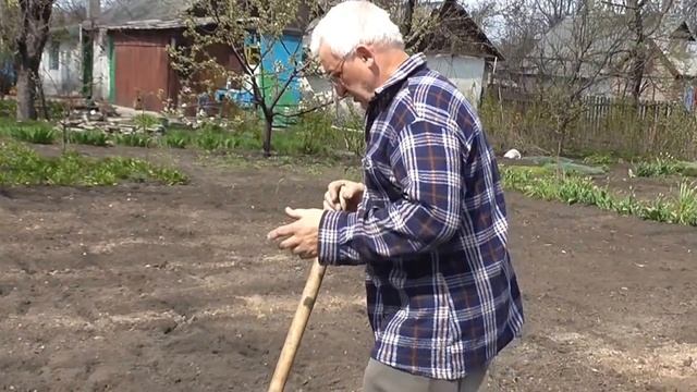 Как мы садим катофель. Посадка картошки смотреть онлайн