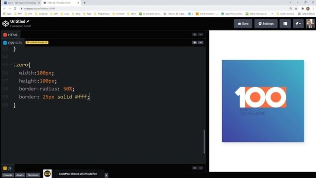 100 Days CSS Challenge - #day1 смотреть онлайн