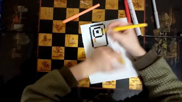 Как нарисовать колонку и монитор по клеточках смотреть онлайн