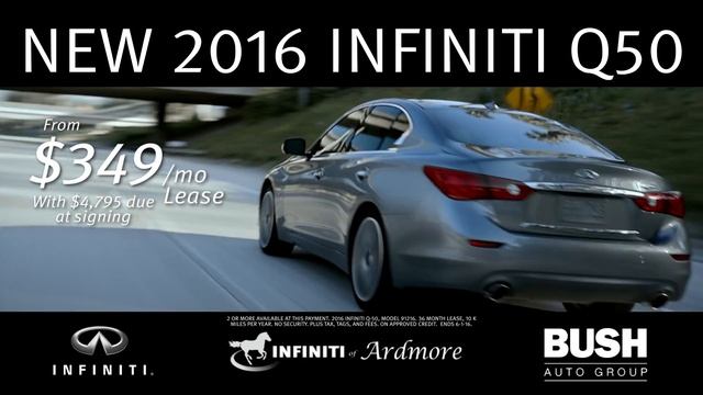 Bush Auto Group 2016 Infiniti Q50 смотреть онлайн