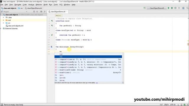 #346 Kotlin Tutorial | Class Delegation смотреть онлайн