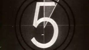 футаж в стиле ретро, старая пленка , обратный отсчет