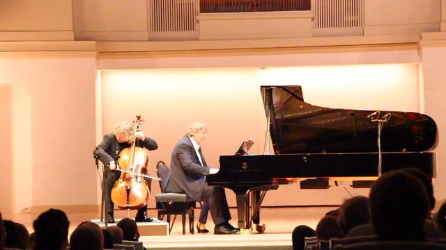 Rachmaninov. Sonata for cello and piano. Knyazev & Berezovsky