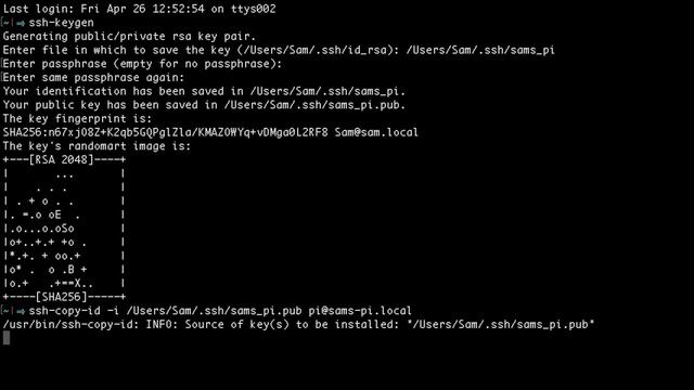 SSH Keys | Adding an SSH key to a Raspberry Pi смотреть онлайн