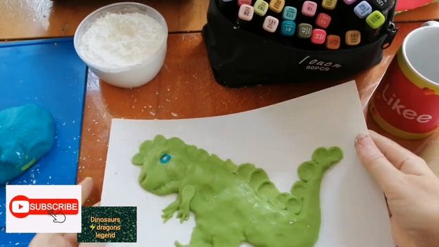 ?Видео лепка Динозавр смотреть онлайн