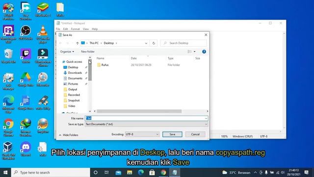 Cara Menambahkan Copy Path ke Context Menu Windows 10 смотреть онлайн