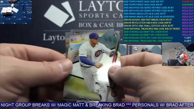 2020 Topps Finest Baseball Hobby 8 Box Case Break #30 смотреть онлайн