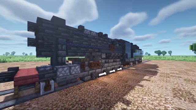 United States Army Transportation Corps (USATC) S160 Class Steam Locomotive - Minecraft смотреть онлайн